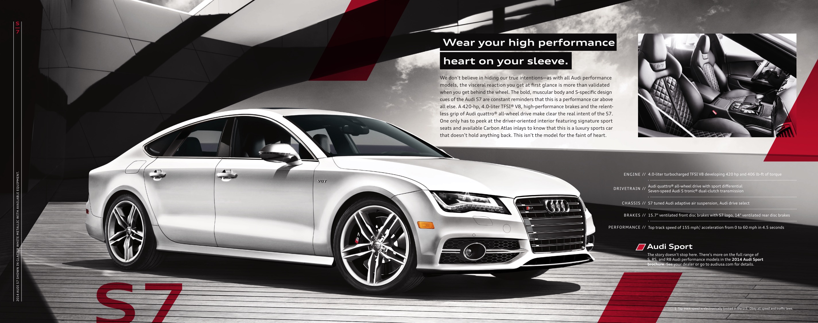 2014 Audi A7 Brochure Page 8